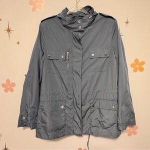 Stylish Blue/Gray Women's Jacket